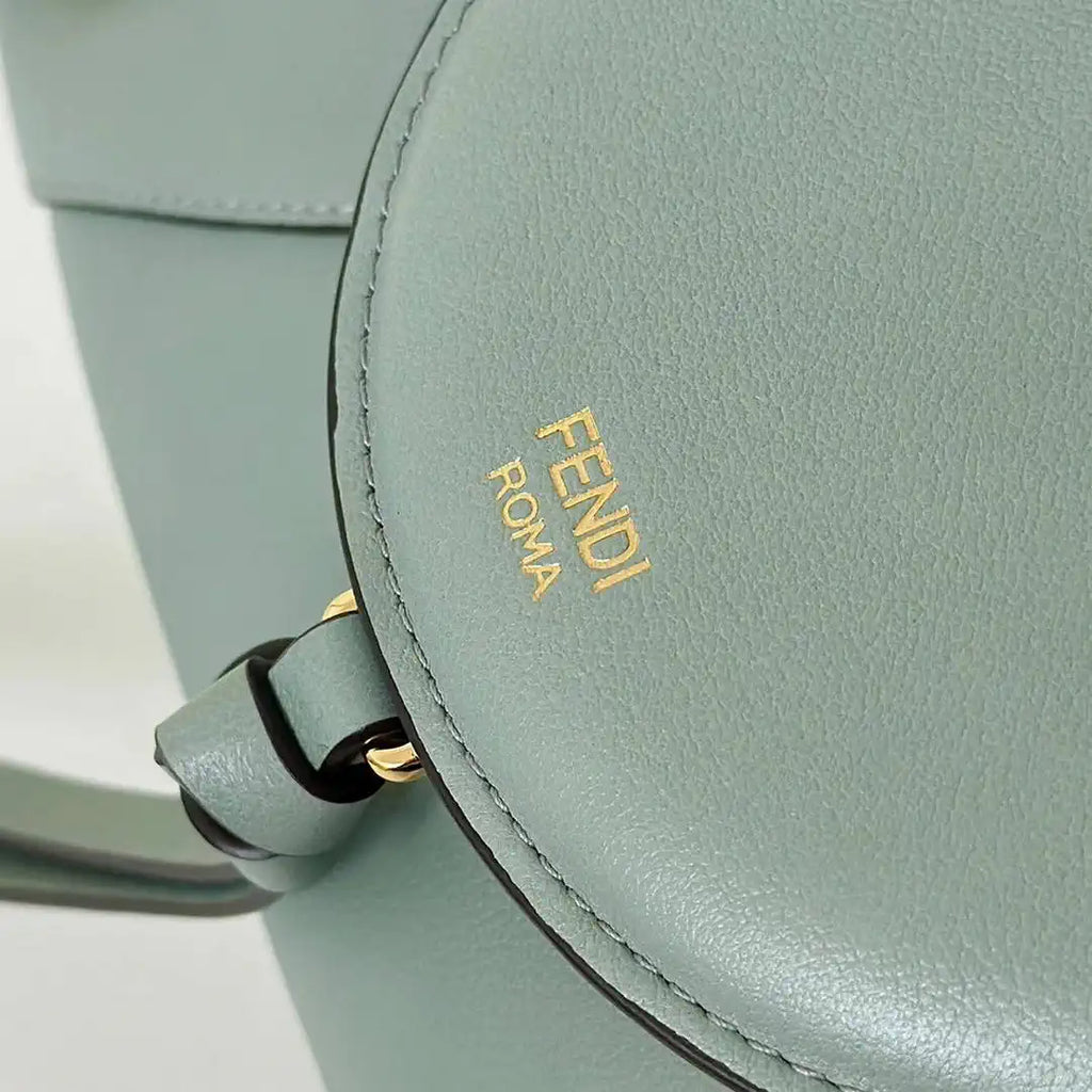Fendi 8BR838 Fendi Spy Small Blue leather bag