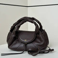 Fendi 8BR838 Fendi Spy Small Dark brown leather bag
