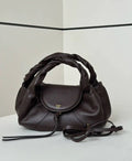 Fendi 8BR838 Fendi Spy Small Dark brown leather bag
