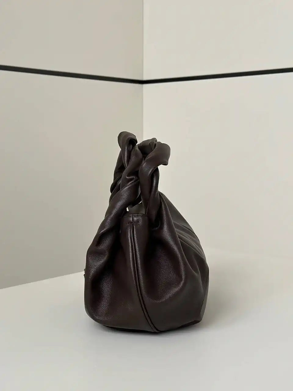 Fendi 8BR838 Fendi Spy Small Dark brown leather bag