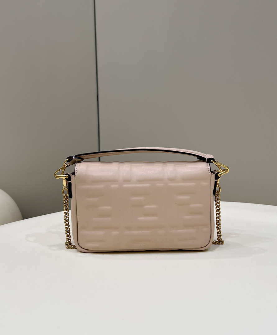 Fendi 8BS017 Baguette Mini Light Pink leather 0135S bag - Default Title - View 3
