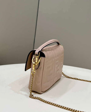 Fendi 8BS017 Baguette Mini Light Pink leather 0135S bag - Default Title - View 4