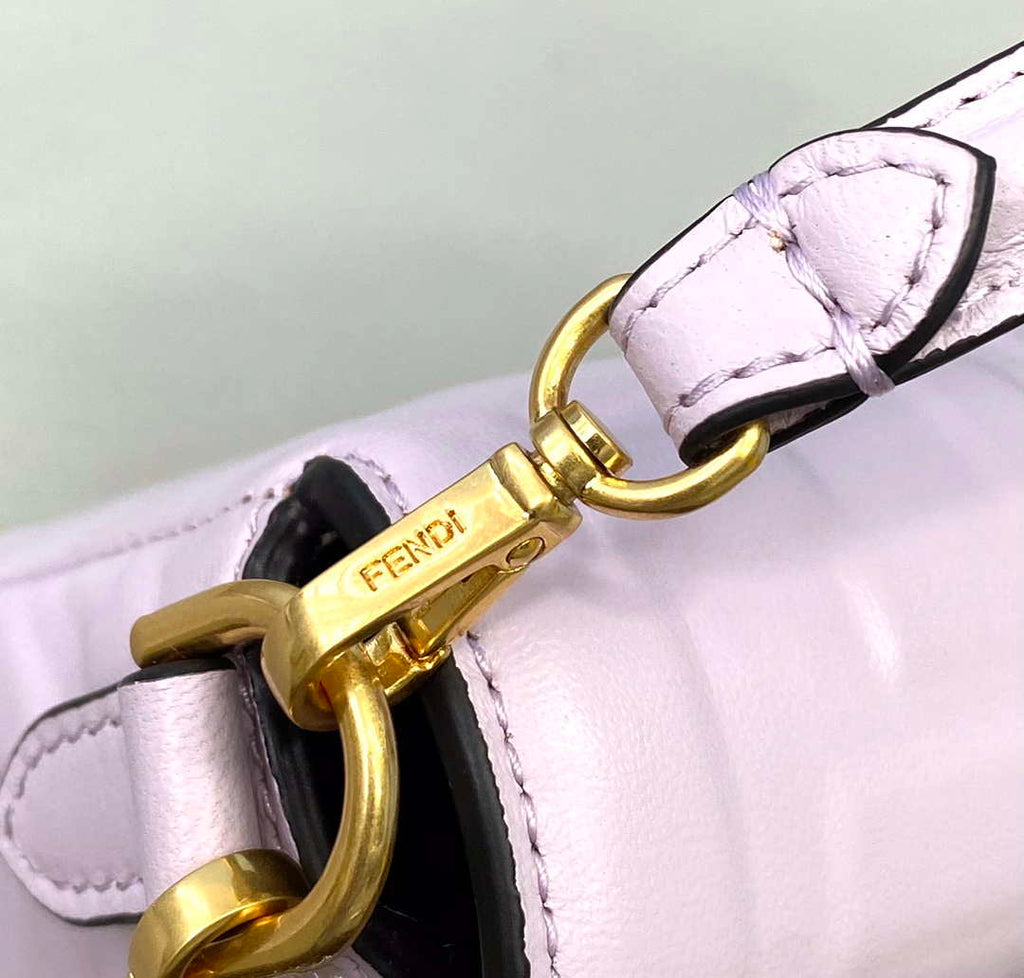 Fendi 8BS017 Baguette Mini Light Purple leather 0135S bag
