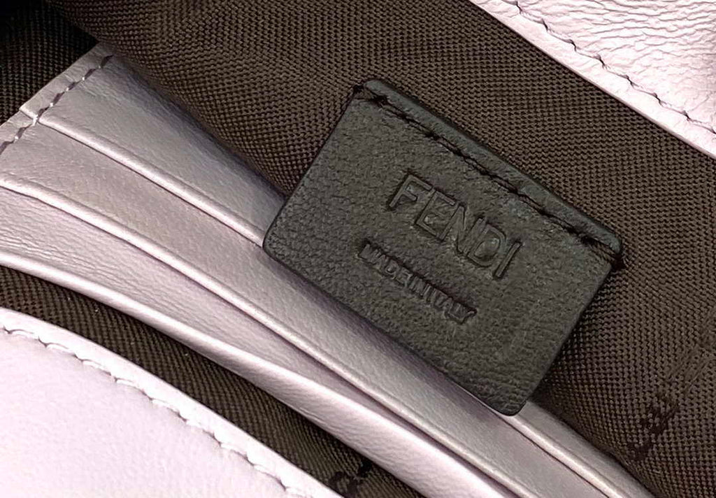 Fendi 8BS017 Baguette Mini Light Purple leather 0135S bag