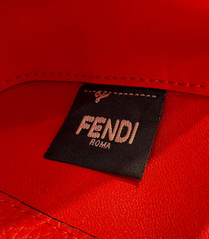 Fendi 8BS017 Baguette Mini Red Selleria bag with 309 hand-sewn Tpstitches 8610S - Default Title - View 7