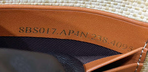 Fendi 8BS017 Mini Baguette Apricot canvas bag with FF embroidery 0159BS - Default Title - View 8