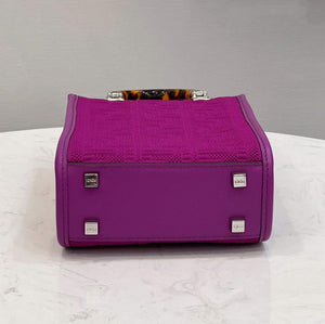 Fendi 8BS051 Mini Sunshine Shopper Bag 8527 Purple - Default Title - View 4