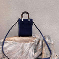 Fendi 8BS051 Mini Sunshine Shopper Bag 8527 Navy Blue - Default Title - View 1
