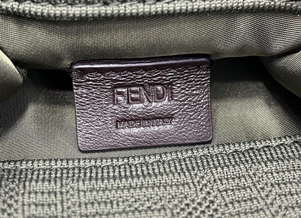 Fendi 8BS051 Mini Sunshine Shopper Bag 8527 Green
