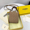 Fendi 8BS051 Mini Sunshine Shopper Bag 8527 Apricot - Default Title - View 1