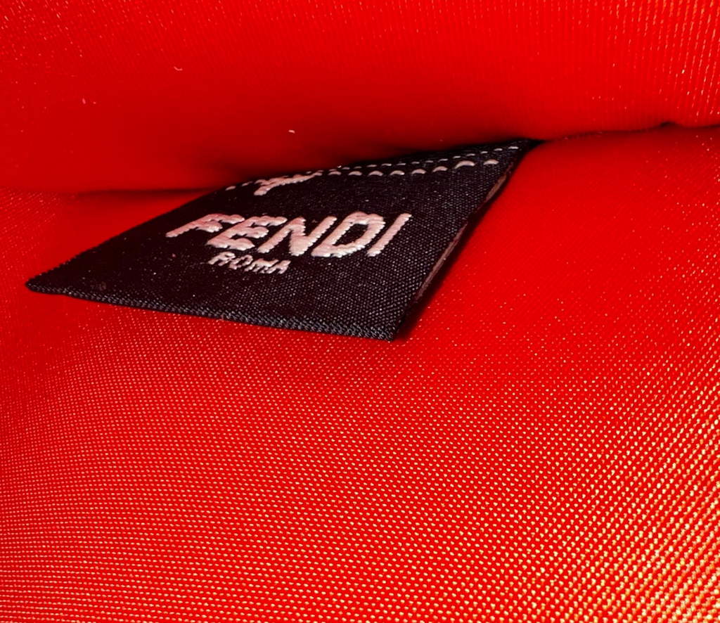 Fendi 8BS051 Mini Sunshine Shopper Bag 8527 Red