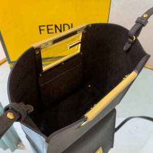 Fendi 8BS054 fendi way small Brown Leather Bag - Default Title - View 6
