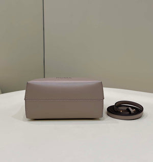 Fendi 8BS067 By The Way Mini Small Boston bag in mint Gray leather - Default Title - View 4