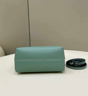 Fendi 8BS067 By The Way Mini Small Boston bag in mint green leather - Default Title - View 3