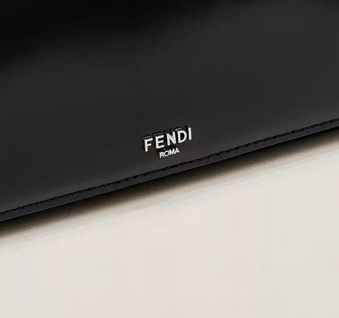 Fendi 8BS072 Fendi First Sight Black leather mini bag