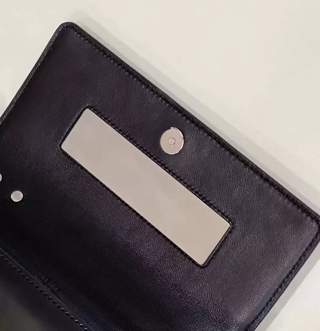 Fendi 8BS072 Fendi First Sight Black leather mini bag