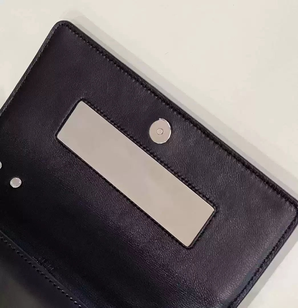 Fendi 8BS072 Fendi First Sight Black leather mini bag