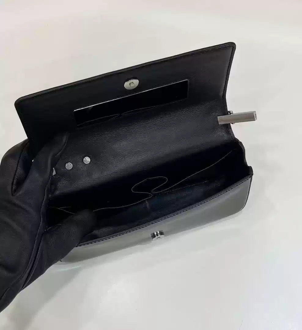 Fendi 8BS072 Fendi First Sight Black leather mini bag - Default Title - View 9
