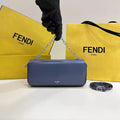 Fendi 8BS072 Fendi First Sight Blue leather mini bag - Default Title - View 1