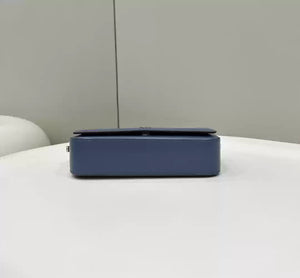 Fendi 8BS072 Fendi First Sight Blue leather mini bag - Default Title - View 4