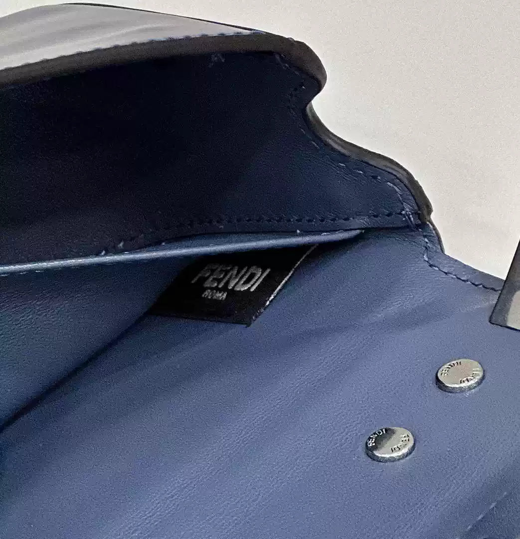 Fendi 8BS072 Fendi First Sight Blue leather mini bag - Default Title - View 7
