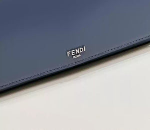 Fendi 8BS072 Fendi First Sight Blue leather mini bag - Default Title - View 8