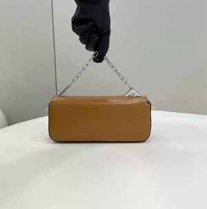 Fendi 8BS072 Fendi First Sight Brown leather mini bag - Default Title - View 2