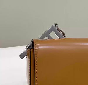 Fendi 8BS072 Fendi First Sight Brown leather mini bag - Default Title - View 4