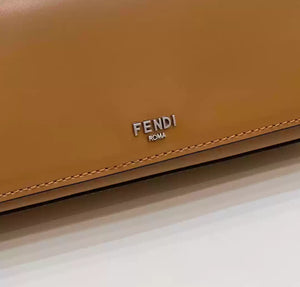 Fendi 8BS072 Fendi First Sight Brown leather mini bag - Default Title - View 7