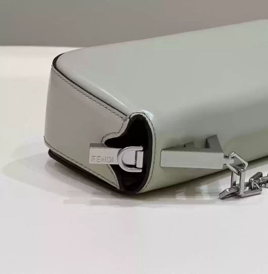 Fendi 8BS072 Fendi First Sight Light Green leather mini bag