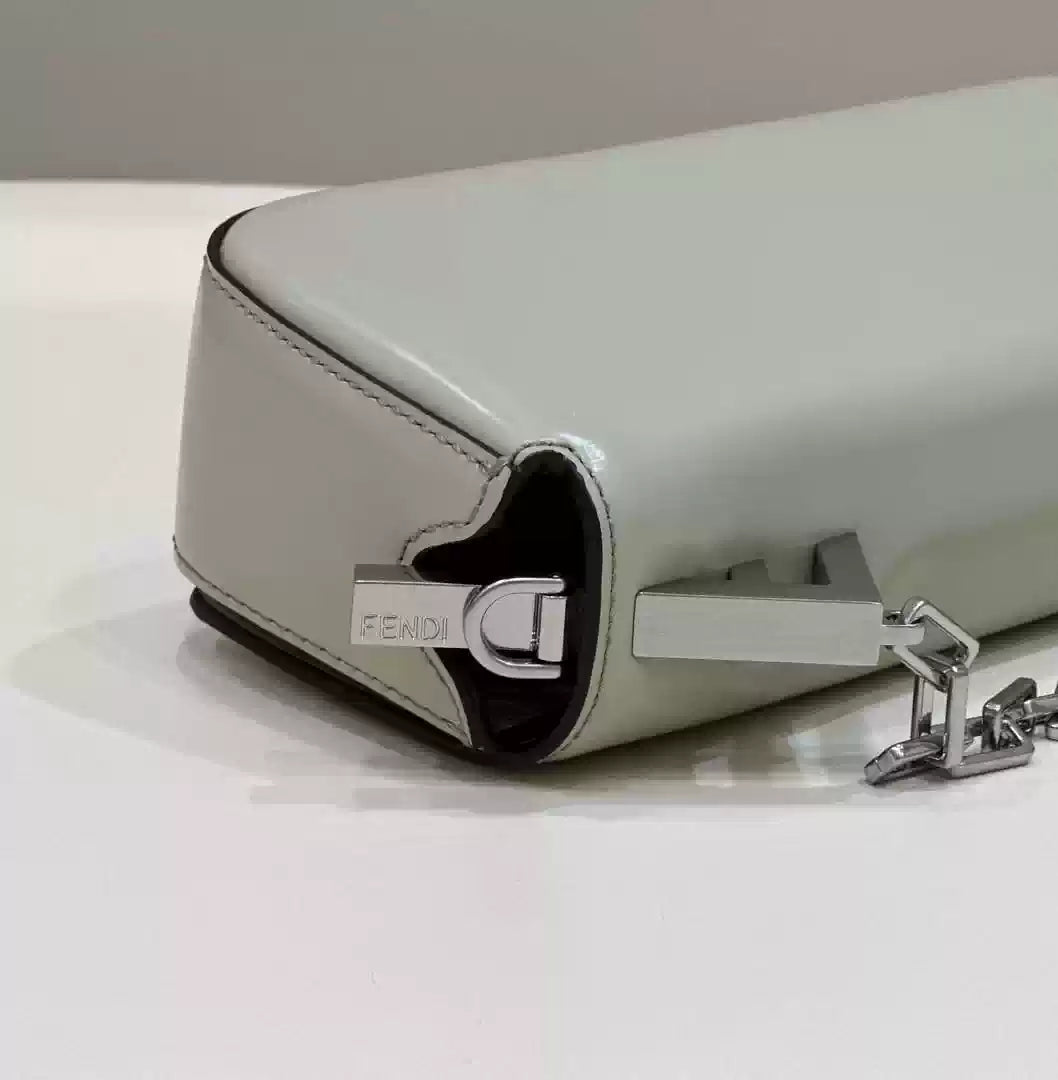 Fendi 8BS072 Fendi First Sight Light Green leather mini bag