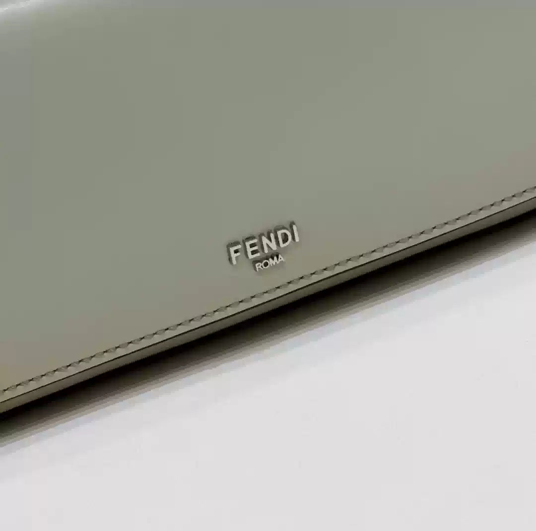 Fendi 8BS072 Fendi First Sight Light Green leather mini bag