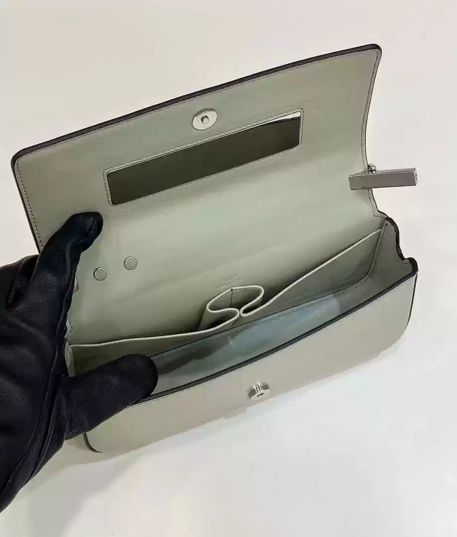 Fendi 8BS072 Fendi First Sight Light Green leather mini bag