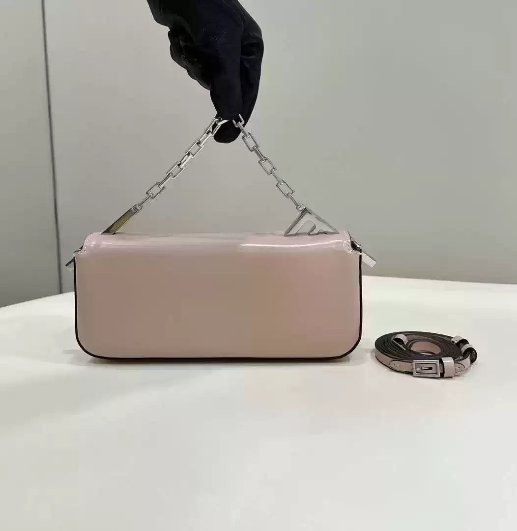 Fendi 8BS072 Fendi First Sight Light pink leather mini bag - Default Title - View 2