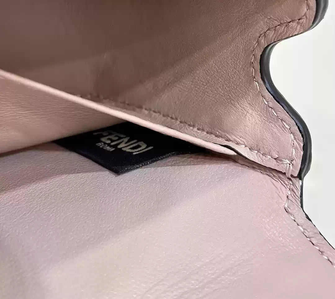 Fendi 8BS072 Fendi First Sight Light pink leather mini bag