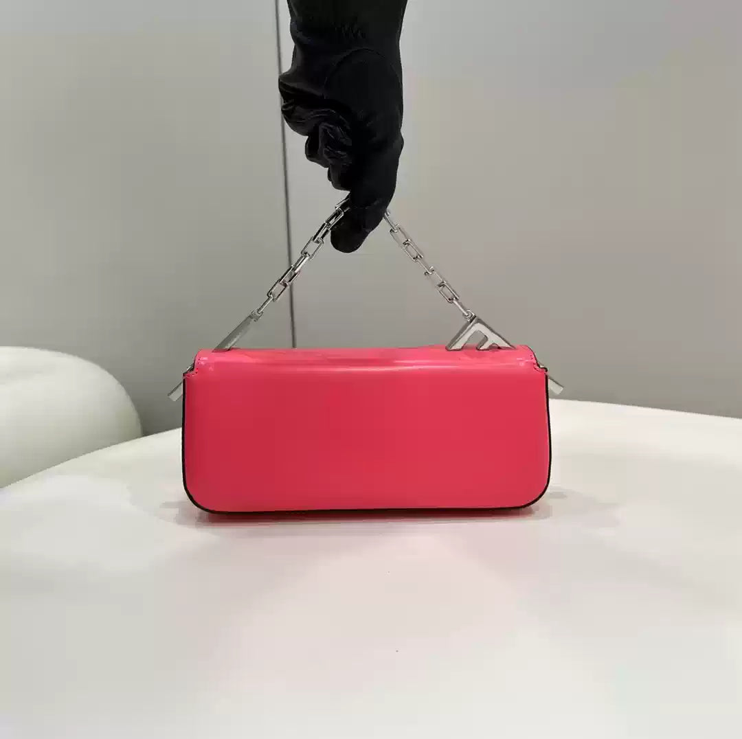 Fendi 8BS072 Fendi First Sight Red leather mini bag