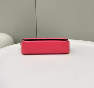 Fendi 8BS072 Fendi First Sight Red leather mini bag - Default Title - View 4