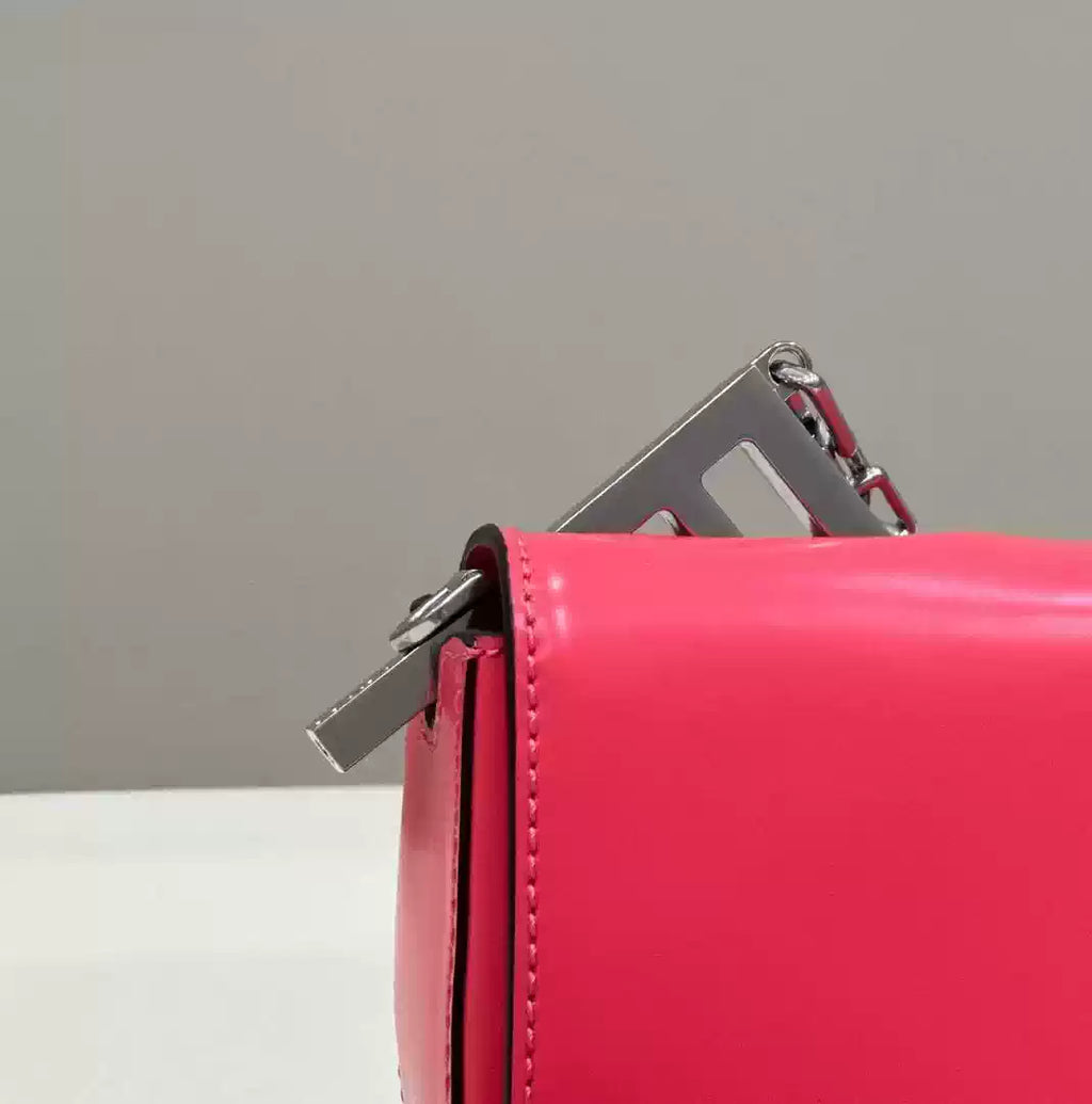 Fendi 8BS072 Fendi First Sight Red leather mini bag