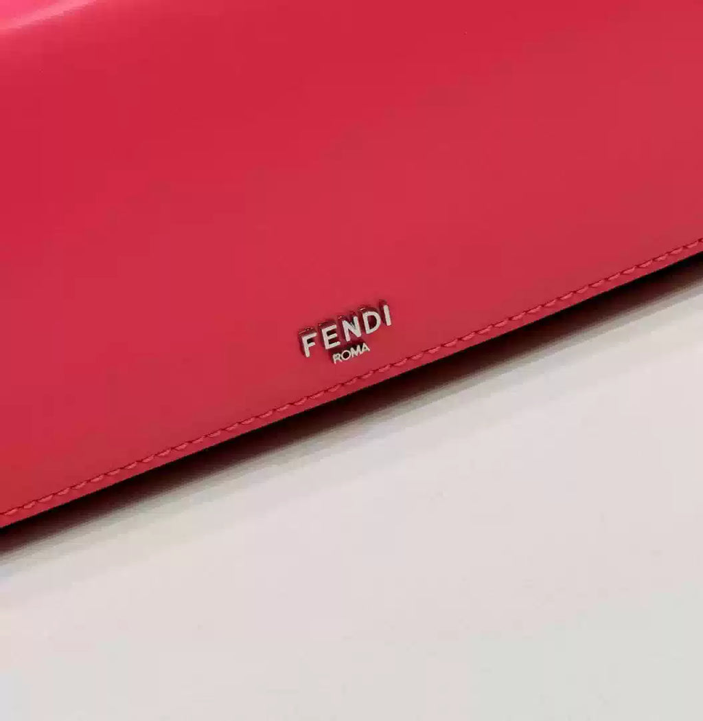 Fendi 8BS072 Fendi First Sight Red leather mini bag