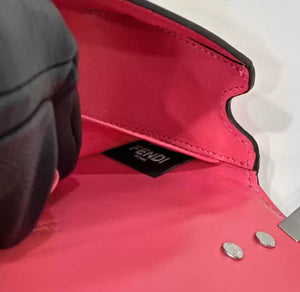 Fendi 8BS072 Fendi First Sight Red leather mini bag - Default Title - View 8