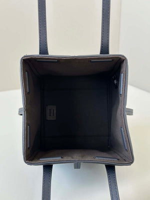 Fendi 8BS083 Fendi Origami Mini Transformable dark blue FF chenille mini-bag 8626BGs - Default Title - View 18