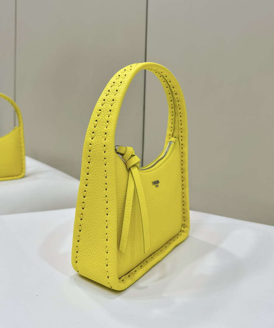 Fendi 8BS094 Mini Fendessence mini bag Yellow 80165A