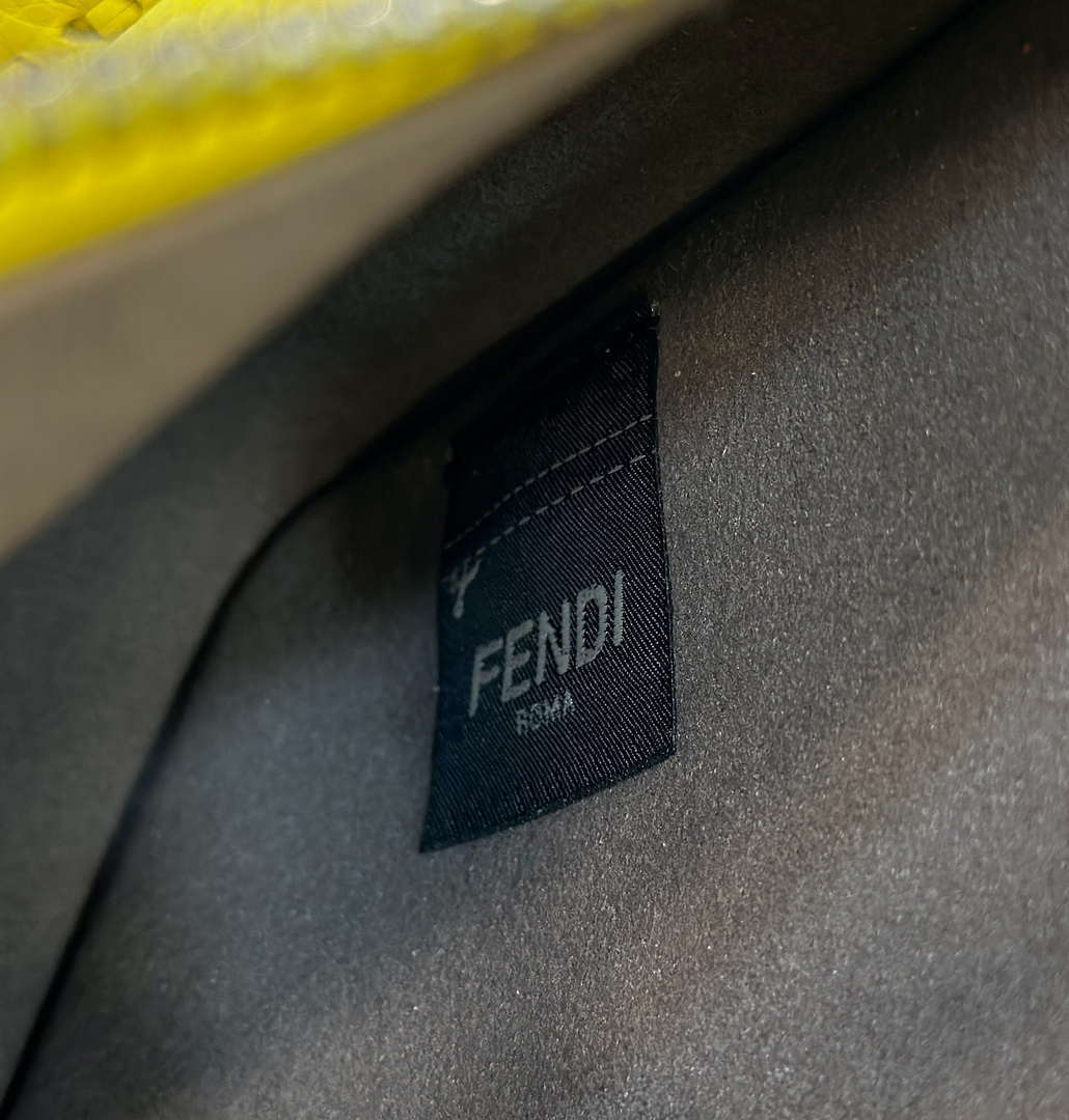 Fendi 8BS094 Mini Fendessence mini bag Yellow 80165A