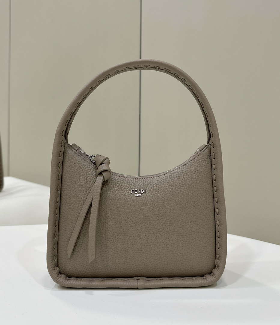 Fendi 8BS094 Mini Fendessence Gray mini bag 80165A