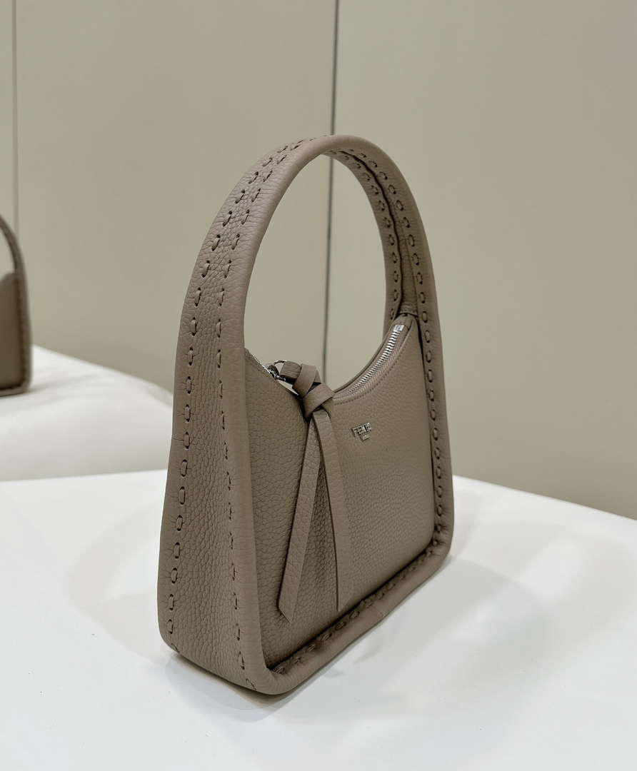 Fendi 8BS094 Mini Fendessence Gray mini bag 80165A