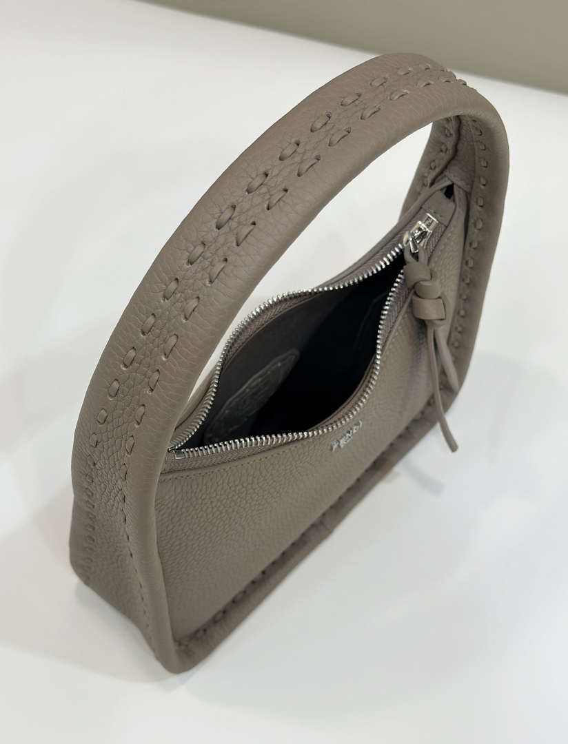 Fendi 8BS094 Mini Fendessence Gray mini bag 80165A