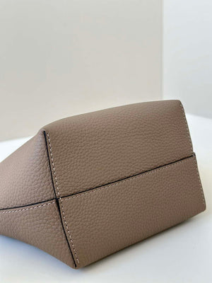 Fendi 8BS096 Gray Selleria bag with 62 hand-sewn topstitches 8655C - Default Title - View 7