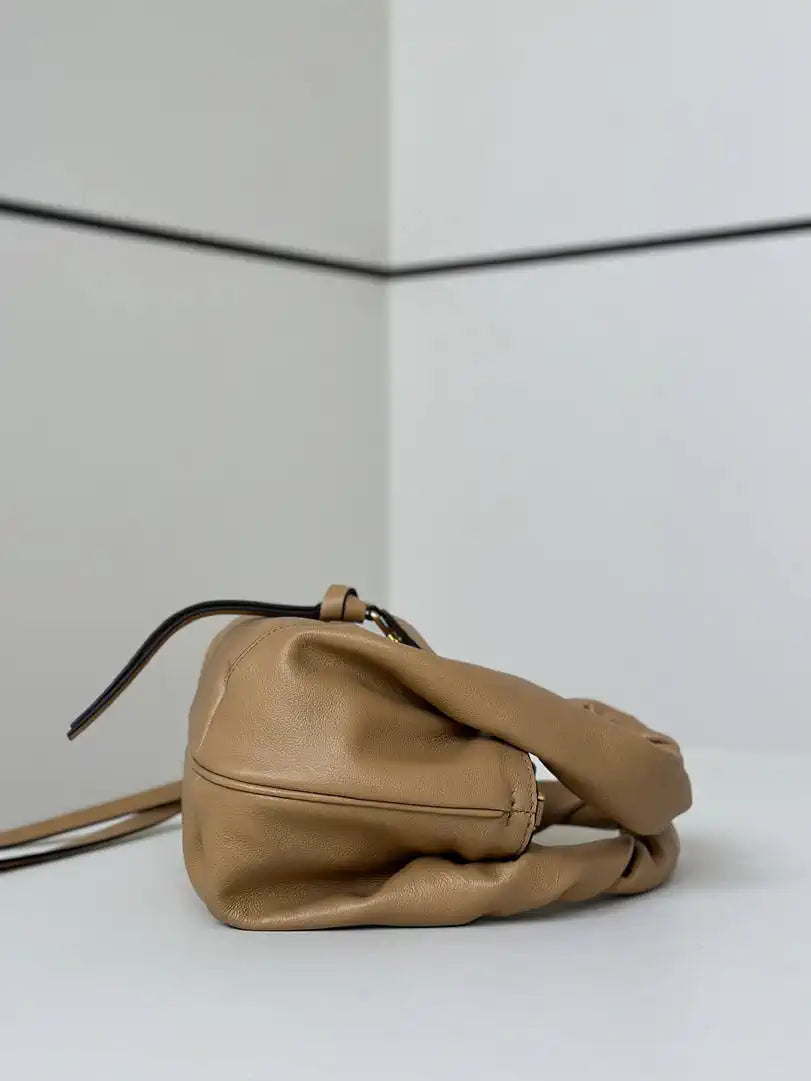 Fendi 8BS110 Fendi Spy Mini Apricot leather mini-bag