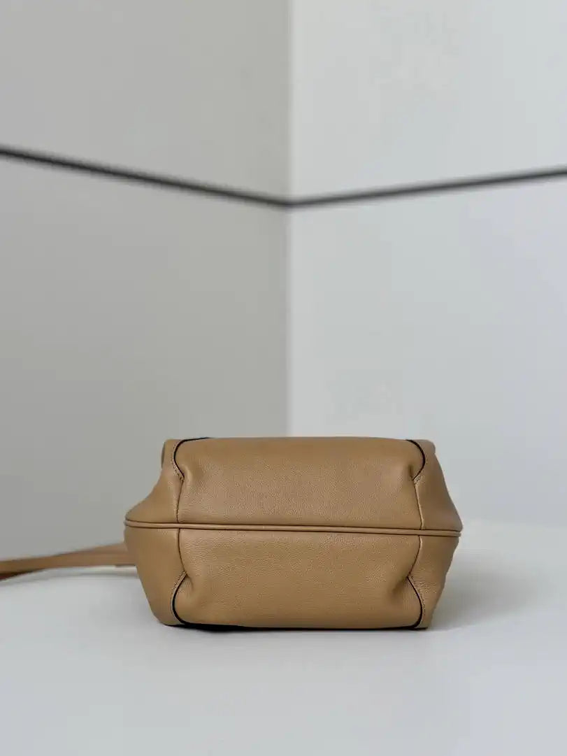 Fendi 8BS110 Fendi Spy Mini Apricot leather mini-bag