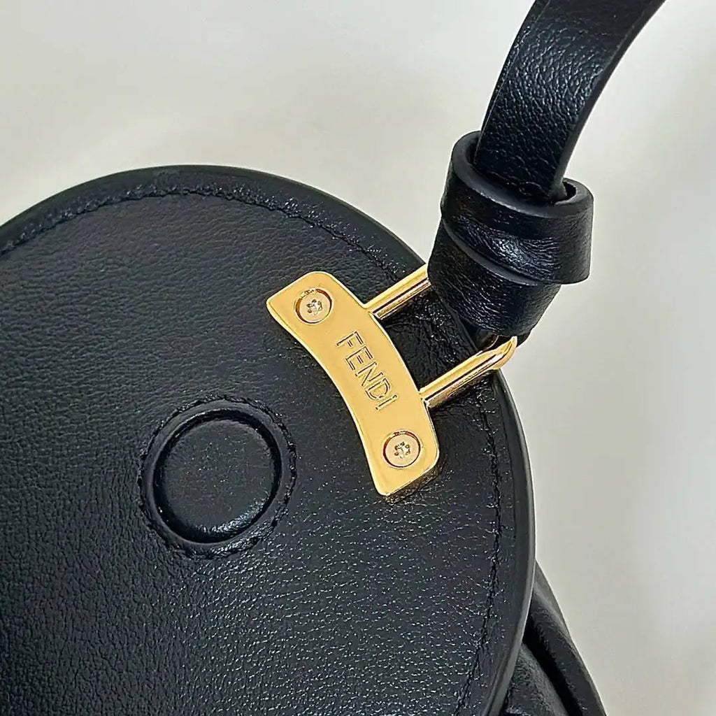 Fendi 8BS110 Fendi Spy Mini Black leather mini-bag